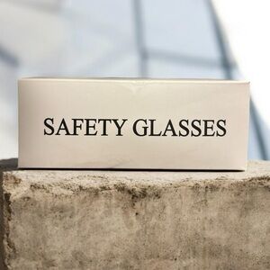 Classic Black Safety Glasses